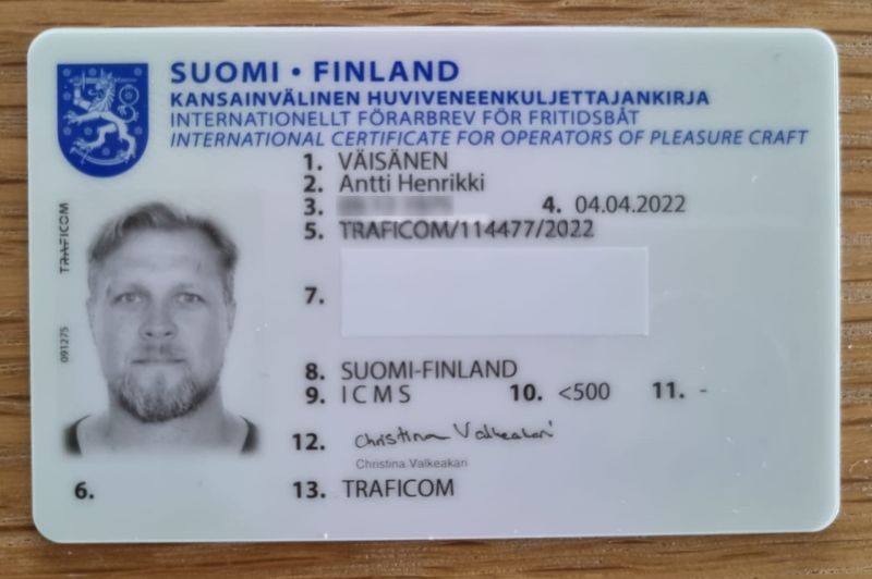 Kup licencję na łódź w Finlandii