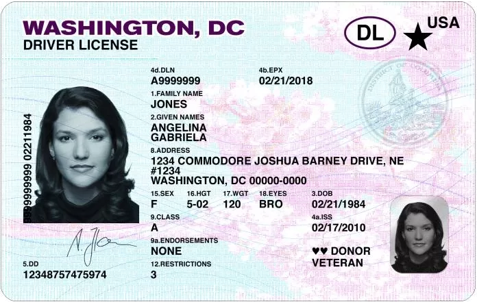 Buy Washington DC Drivers License