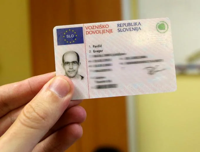 Slovenian Driving License without exams or test