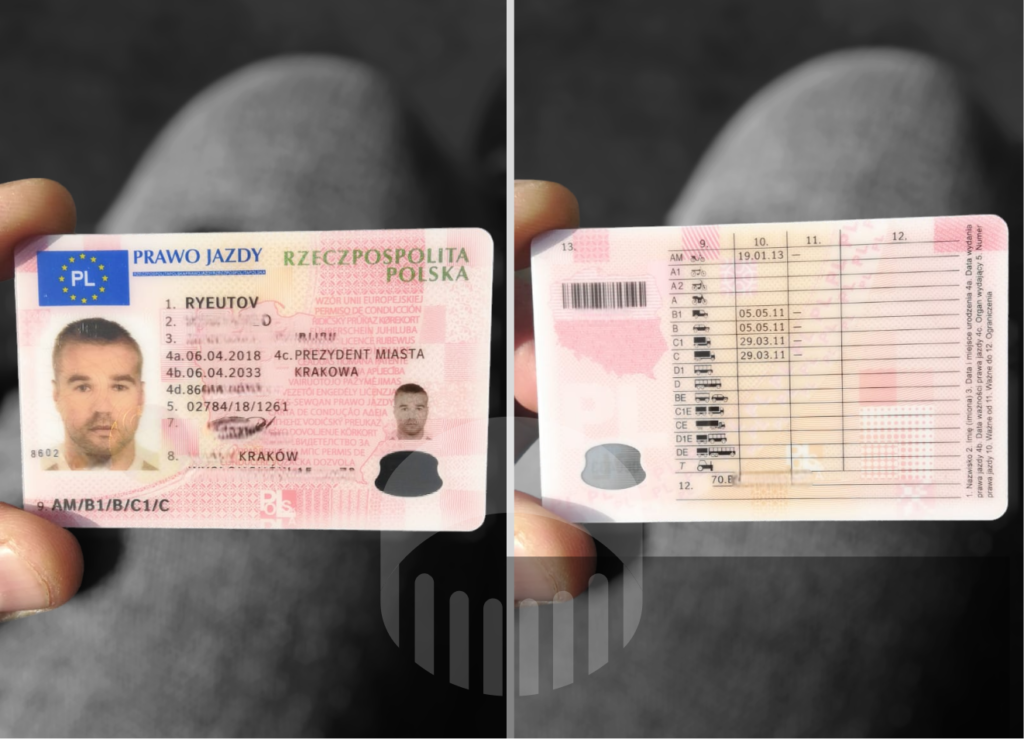 Polish Drivers License