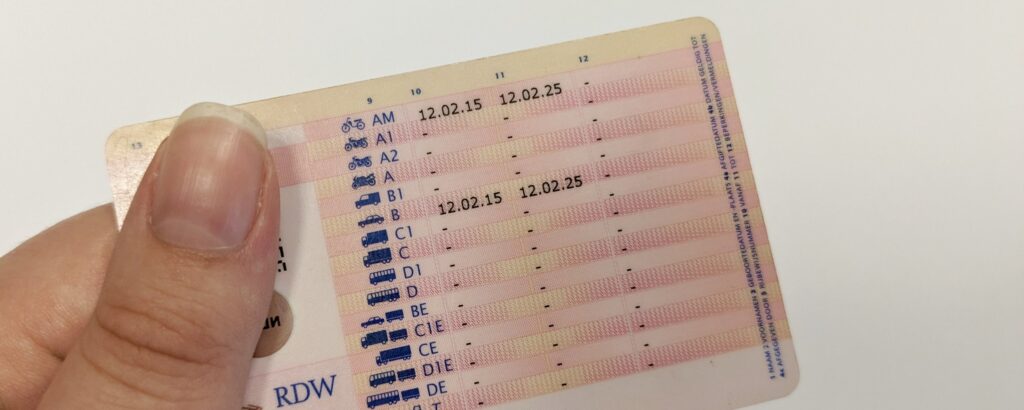 Dutch Drivers License