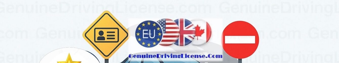 Genuine government-registered driver’s license – buy, renew, replace, or exchange foreign license – REAL ID and enhanced license options – suspended license reinstatement – authentic, legal, and verifiable Class B licenses for USA, Canada, and Europe – secure 5-day delivery from Genuinedrivinglicense.com