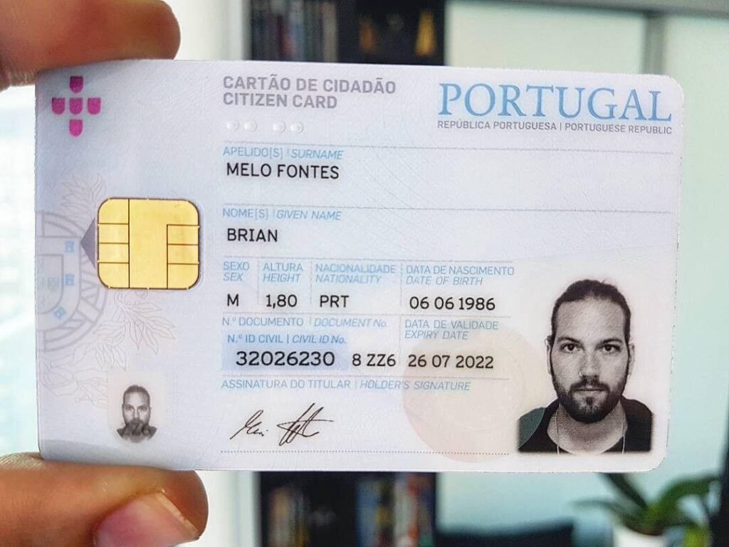 Comprar cartão de cidadão português – Buy Portuguese ID Card