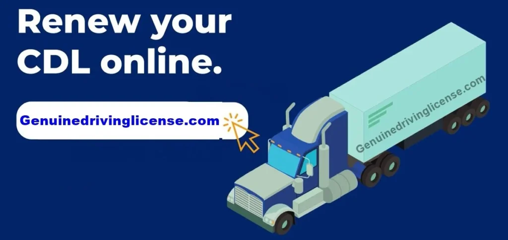 Renew Cdl license online