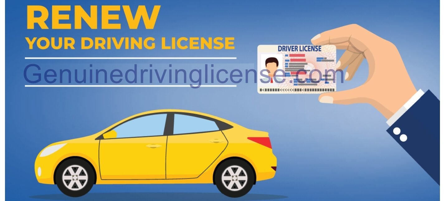 Renew Drivers License Online Fast At Genuinedrivinglicense