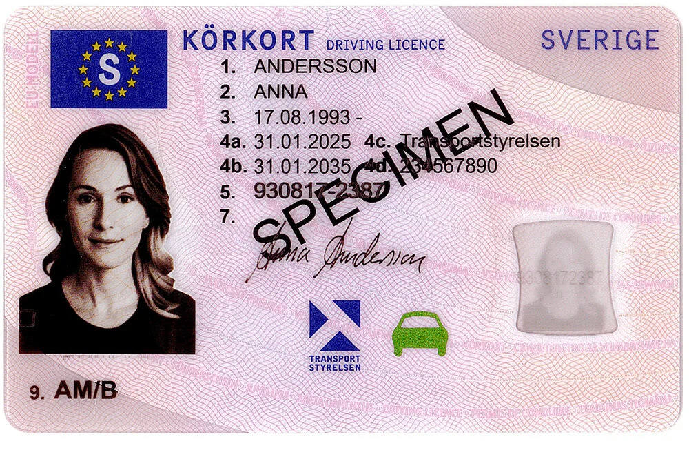 How to get the new Swedish Drivers license