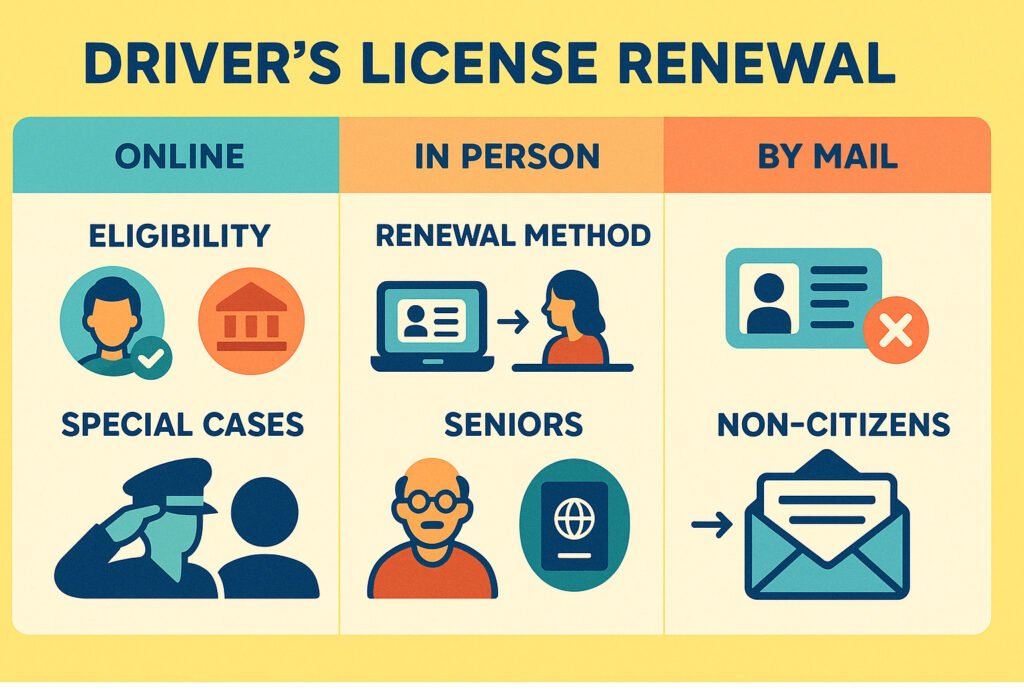 how to renew your driving license