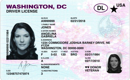 Buy Washington DC Drivers License