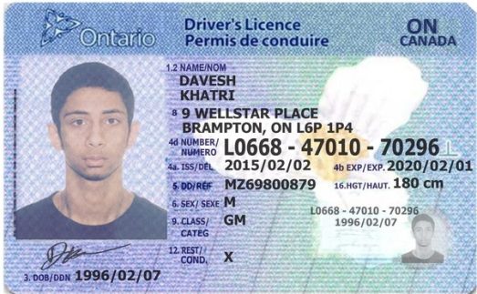 Buy Ontario Drivers License